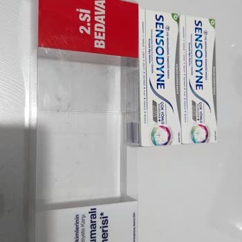 Sensodyne Diş Macunu Paketinde Hayal Kırıklığı