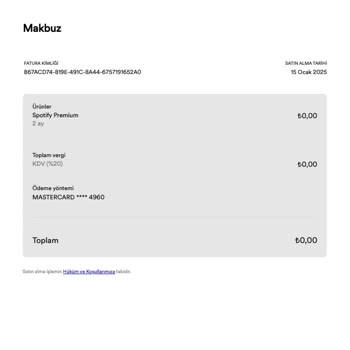 Spotify Premium Erişim Sorunu