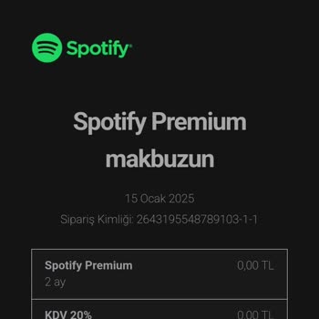 Spotify Premium Erişim Sorunu