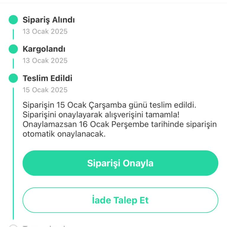 Teslim Edilmeyen Ürün Ve Yanıltıcı Bildirim