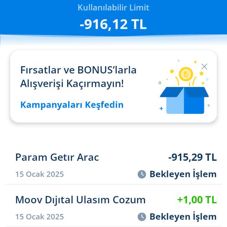 Getir'den İzinsiz Para Çekimi Şikayeti