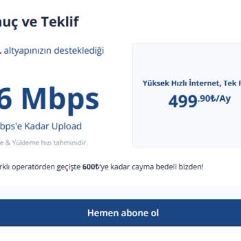 İnternet Hızı Ve Hizmet Kalitesi Sorunu