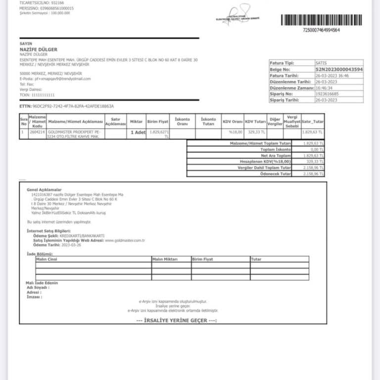 Kırık Kahve Haznesi Ve Üslupsuz Müşteri Hizmetleri