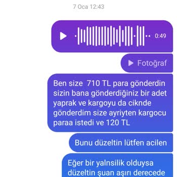 Yanıltıcı Satış Ve Çifte Kargo Ücreti Sorunu