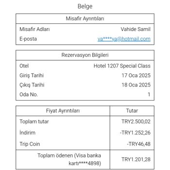 Yanlış Hesaplanan İndirimle Artan Ücret