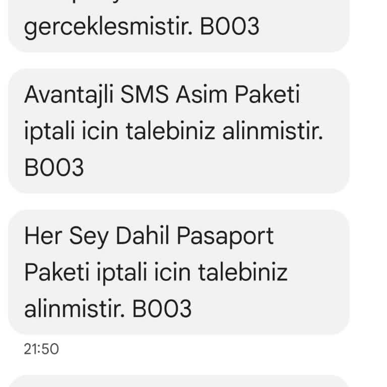 Vodafone'dan Haksız Cayma Bedeli Talebi