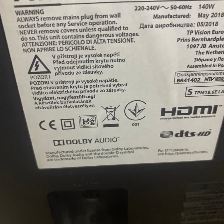 Philips TV'de Ani Patlama Sesi Ve Çalışmama Sorunu