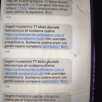 Onaysız İşlem Ve Beklenmedik Fatura Sorunu