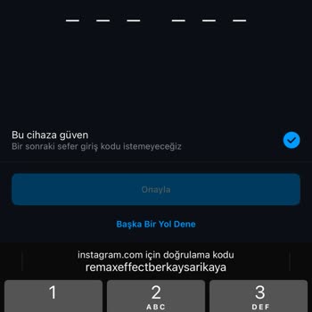 Instagram Hesabına Giriş Sorunu Ve Duo Mobile Hatası
