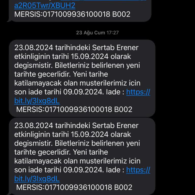 İptal Edilen Konser Ve İade Sorunu