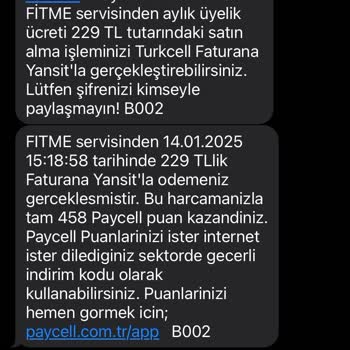 Fitme Uygulamasında Yanıltıcı Ücretlendirme Sorunu