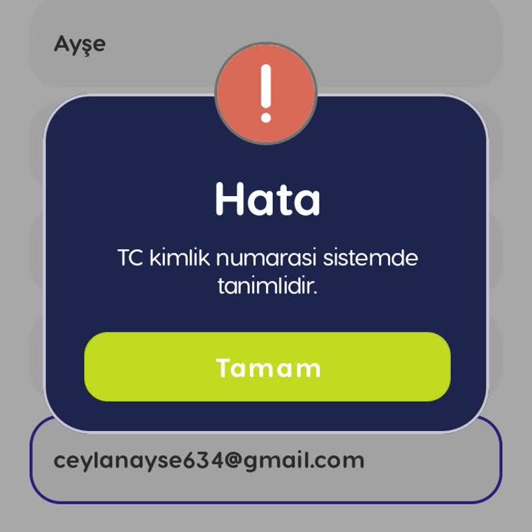 Numara Güncelleme Sorunu Ve Hata Mesajı