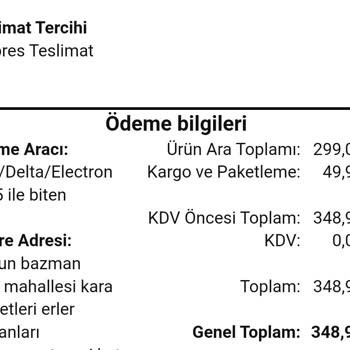 Express Kargo Seçeneğiyle Yaşanan Gecikme Mağduriyeti