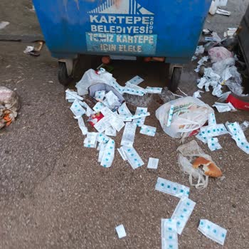 A101 Mağazasının Çöp Yönetimi Sorunu