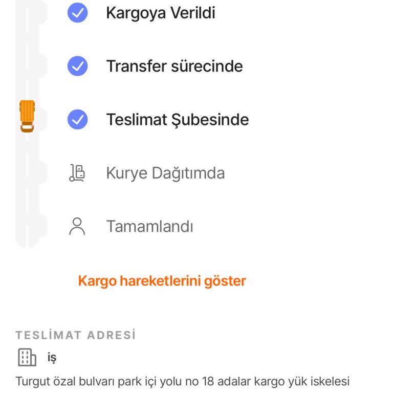 Kargom Adrese Ulaşmadan İade Edildi!