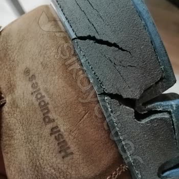 Yeşil Kundura Hush Puppies Ayakkabımın Tabanı Dağıldı, Değişim Talep Ediyorum!