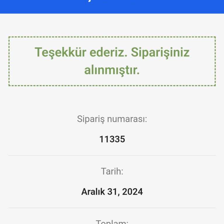 Kargolanmayan Ürün Ve Bilgilendirme Eksikliği