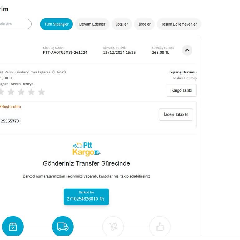 Epttavm'de Uzayan İade Süreci Ve İletişim Sorunları