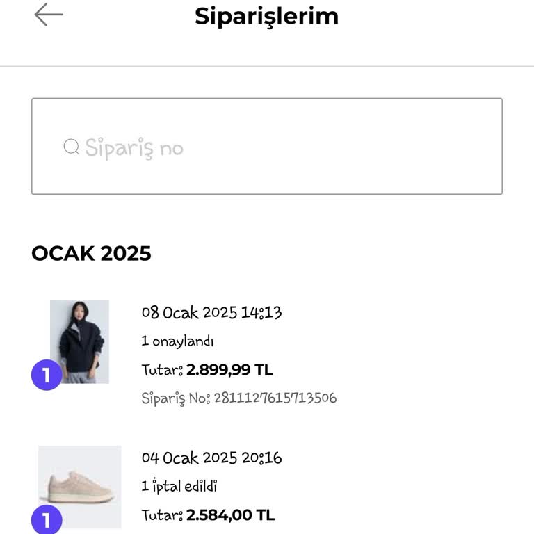Sipariş İptali Ve Bilgilendirme Eksikliği