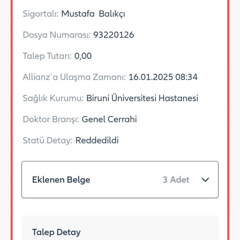 Acil Durumda Sigorta Mağduriyeti