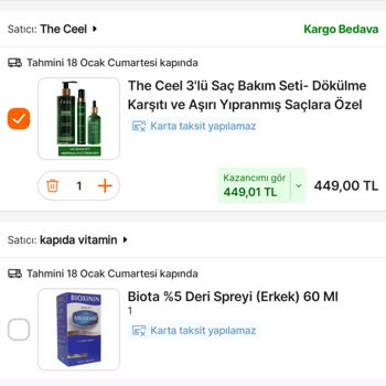 Ürün Fiyatındaki Düşüşe Rağmen İptal Edilmeyen Sipariş