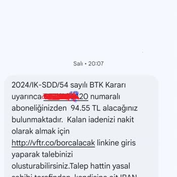 Vodafone İade Linki Hatası Ve Müşteri Mağduriyeti