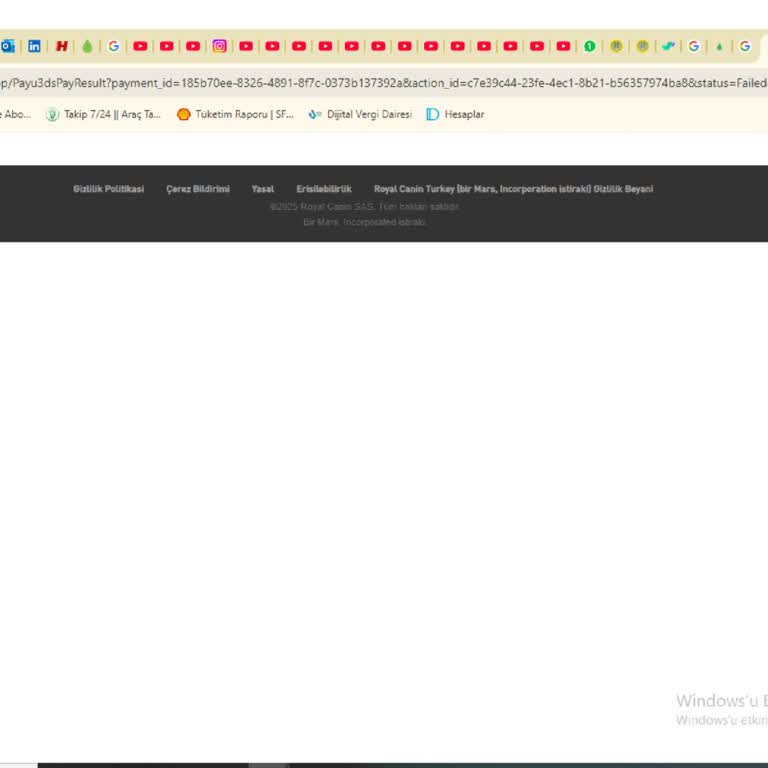 Ödeme Sistemi Ve Müşteri Hizmetleri Hayal Kırıklığı