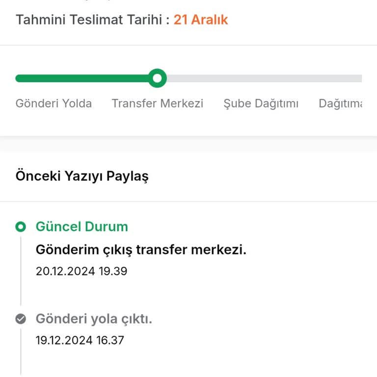 Kargo Teslimatında Gecikme Ve İletişim Sorunu