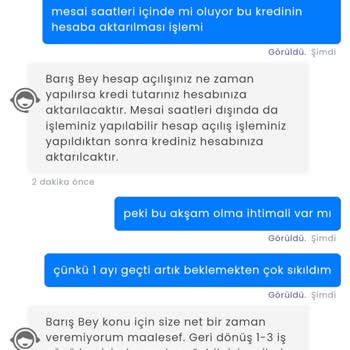 Kredi Onayı Sonrası Uzayan Bekleyiş