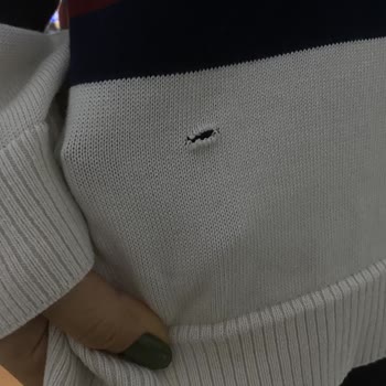 U. S. Polo Assn. Aldığım Yırtık Kazak Ve Kalite Kontrol Sorunu!