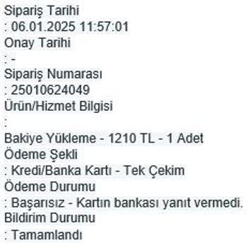 Ödeme Başarısızlığı Ve İletişim Sorunları