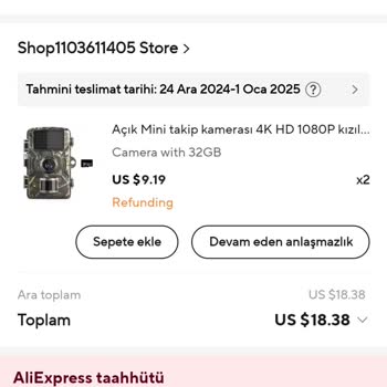 Yanlış Adrese Teslim Edilen Siparişler