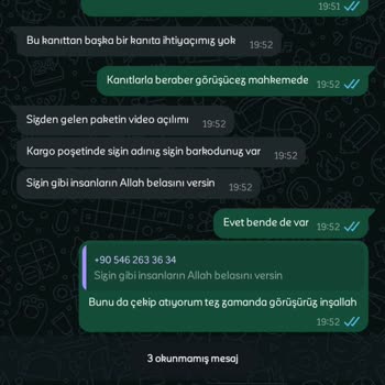 Kullanılmış Ürün Gönderimi Ve Satıcıdan Beddua
