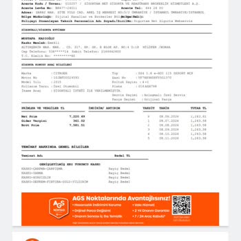 Kasko İptali Sonrası Geciken Prim İadesi