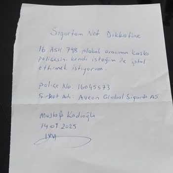 Kasko İptali Sonrası Geciken Prim İadesi