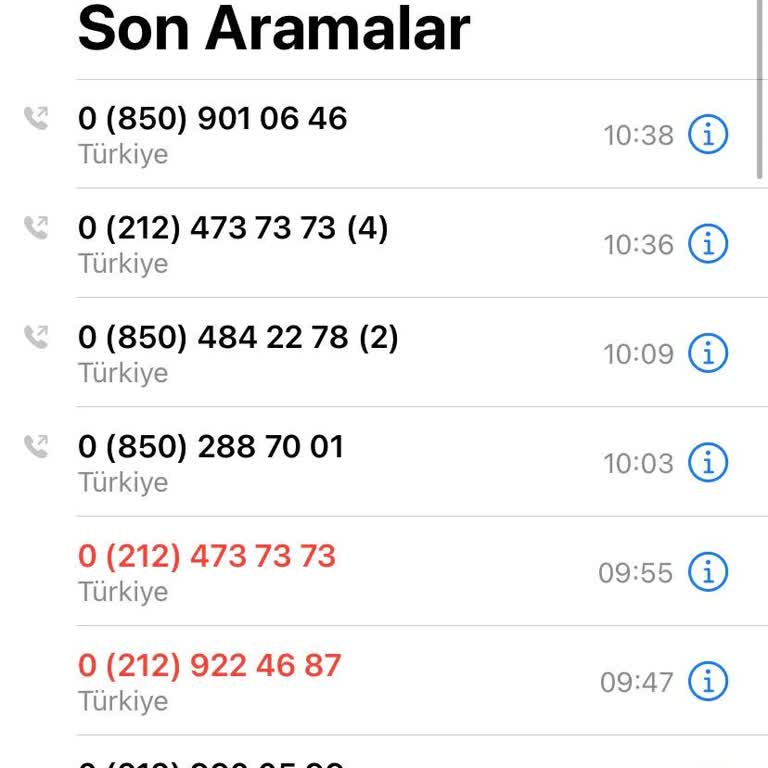 Yanıltıcı Aramalar Ve Anlaşılmaz İletişim