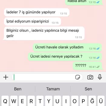 Özel Günümde Hayal Kırıklığı