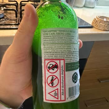 Carlsberg Luna Şişe Bira'da Tortu Sorunu