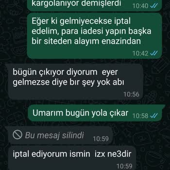 Kargo Gecikmesi Ve Müşteri Hizmetleri Sorunu
