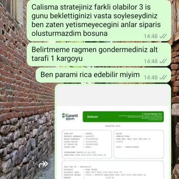 Geç Teslimat Ve İletişim Eksikliği