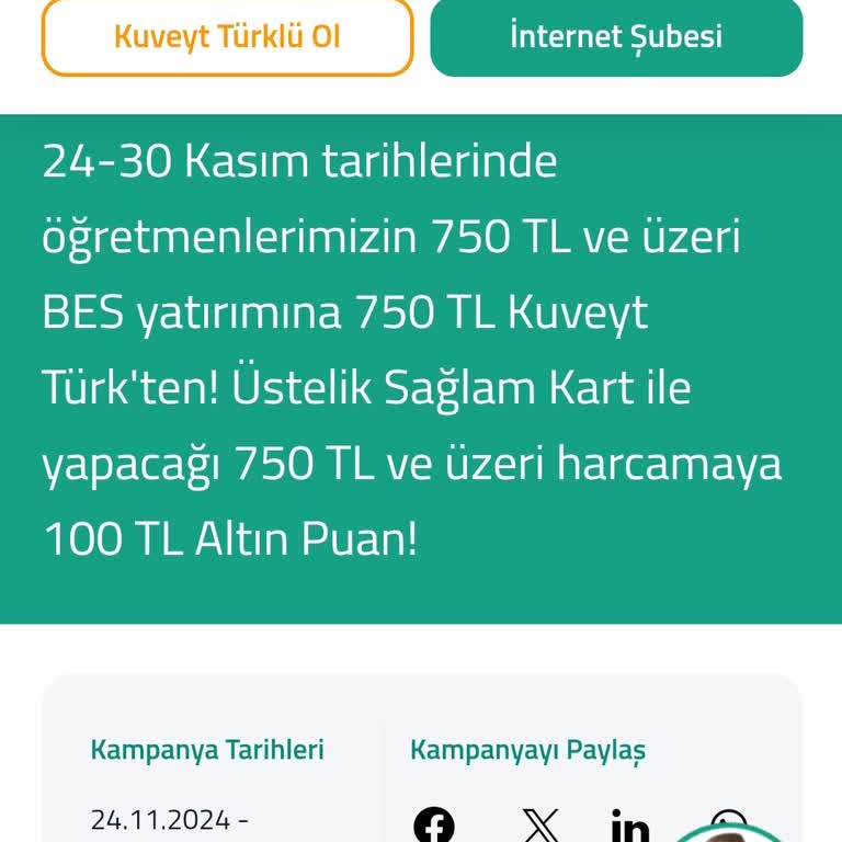Bireysel Emeklilik Kampanyasında Eksik Ödeme Sorunu