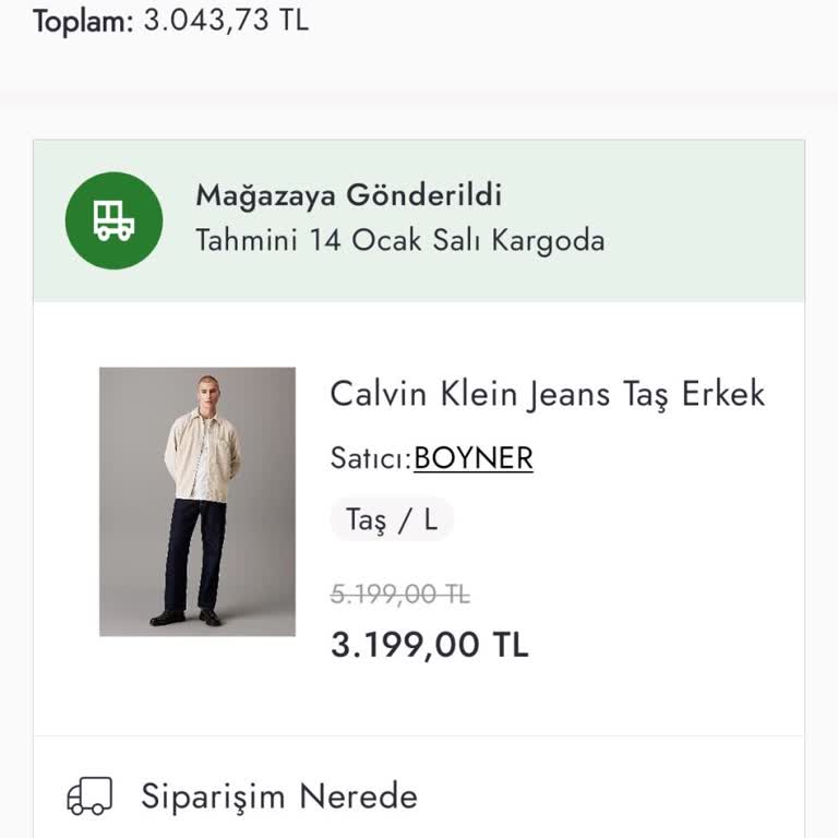 Siparişimin Durumu Hakkında Bilgi Alamıyorum