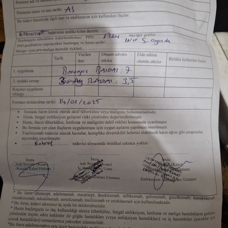 Romatoloji Bölümünde Hizmet Aksaklıkları Ve Hijyen Sorunları