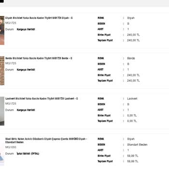 Stokta Olmayan Ürünler Ve Bilgilendirme Eksikliği Mağduriyeti