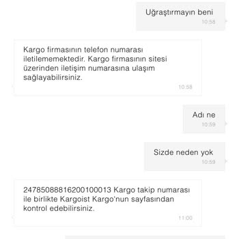Stradivarius Online Sipariş Teslimat Sorunu