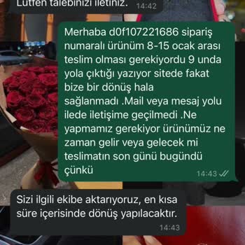 Teslim Edilmeyen Karyola Ve Yetersiz Müşteri Hizmeti