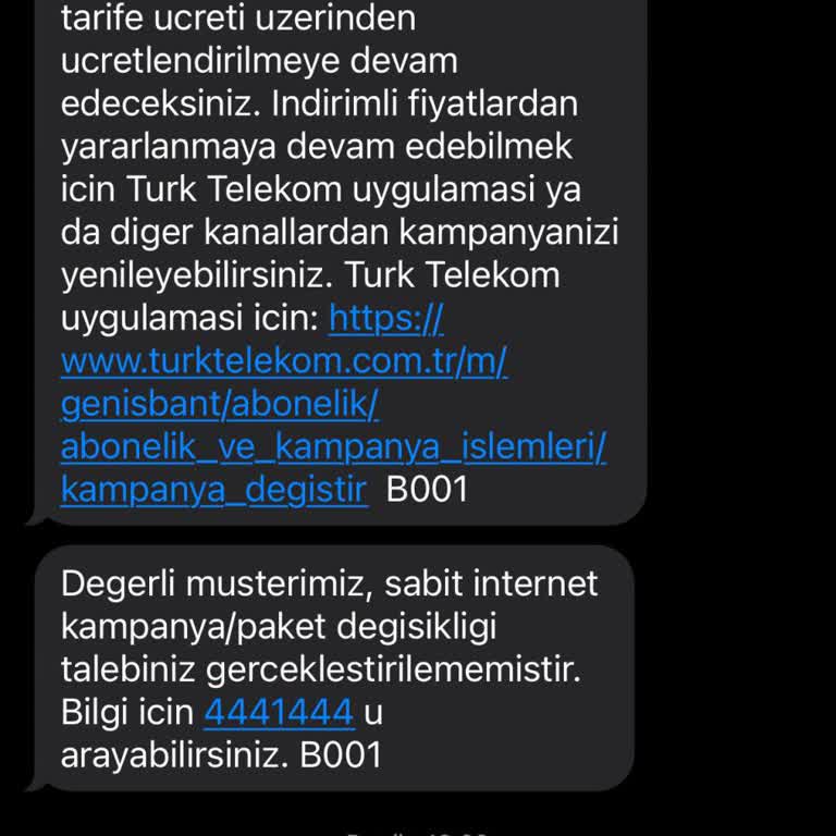 Türk Telekom'da Taahhüt Yenileme Ve İletişim Sorunları