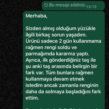 Yanlış Yüzük Seçimi Ve Çözülmeyen Mağduriyet