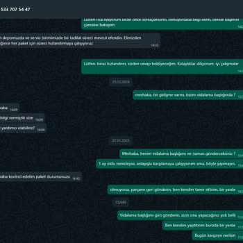 Koçtaş Üzerinden Alınan Vidalama Başlığı Sorunu Ve İletişim Zorlukları