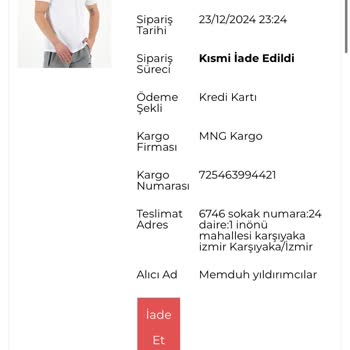 Yanlış Beden İadesinde Haksız Red Kararı